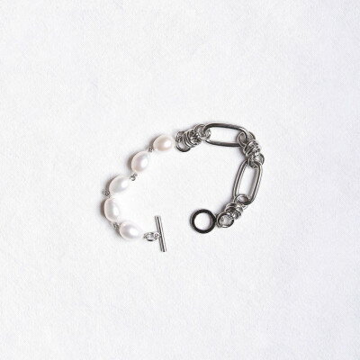 【ふるさと納税】pearl bracelet silver men's【1344014】 【ふるさと納税】pearl bracelet silver men's【1344014】