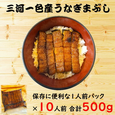 【ふるさと納税】炭火手焼き☆三河一色産 ひつまぶし きざみうなぎ蒲焼 10人前【配送不可地域:離島】【1588975】