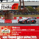 【ふるさと納税】ラリージャパン【岡崎SSS観戦券/大人1名(P&R)健康の森発】【1640101】
