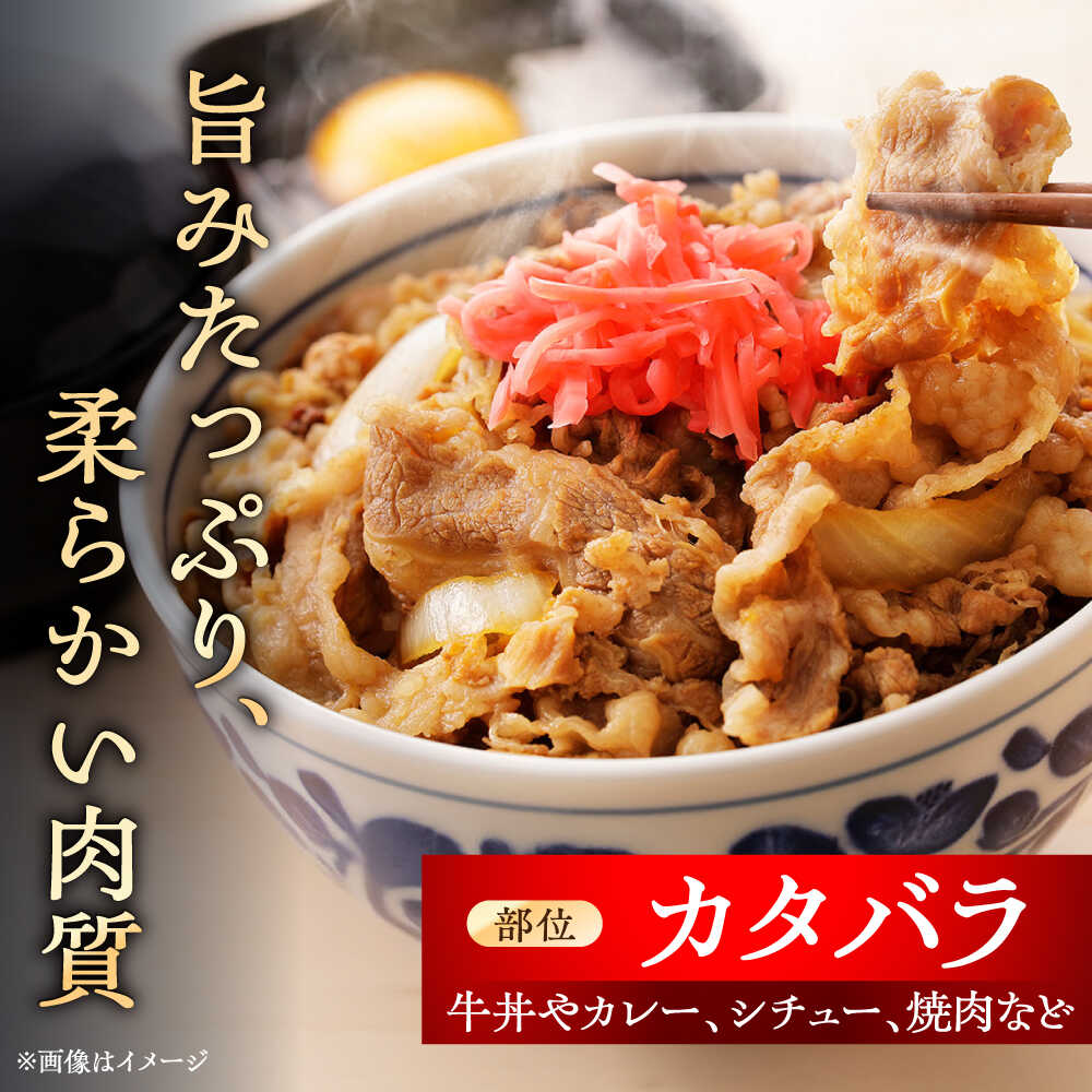 【ふるさと納税】【選べる発送月】瀬戸山麓牛 肩バラ 切り落とし 1kg（250g×4P）/ 牛肉 国産 冷凍 小分け / 瀬戸市 / 関屋精肉店[BBBQ025] f232041-seto-10000714 愛知県瀬戸市 サンプル画像3