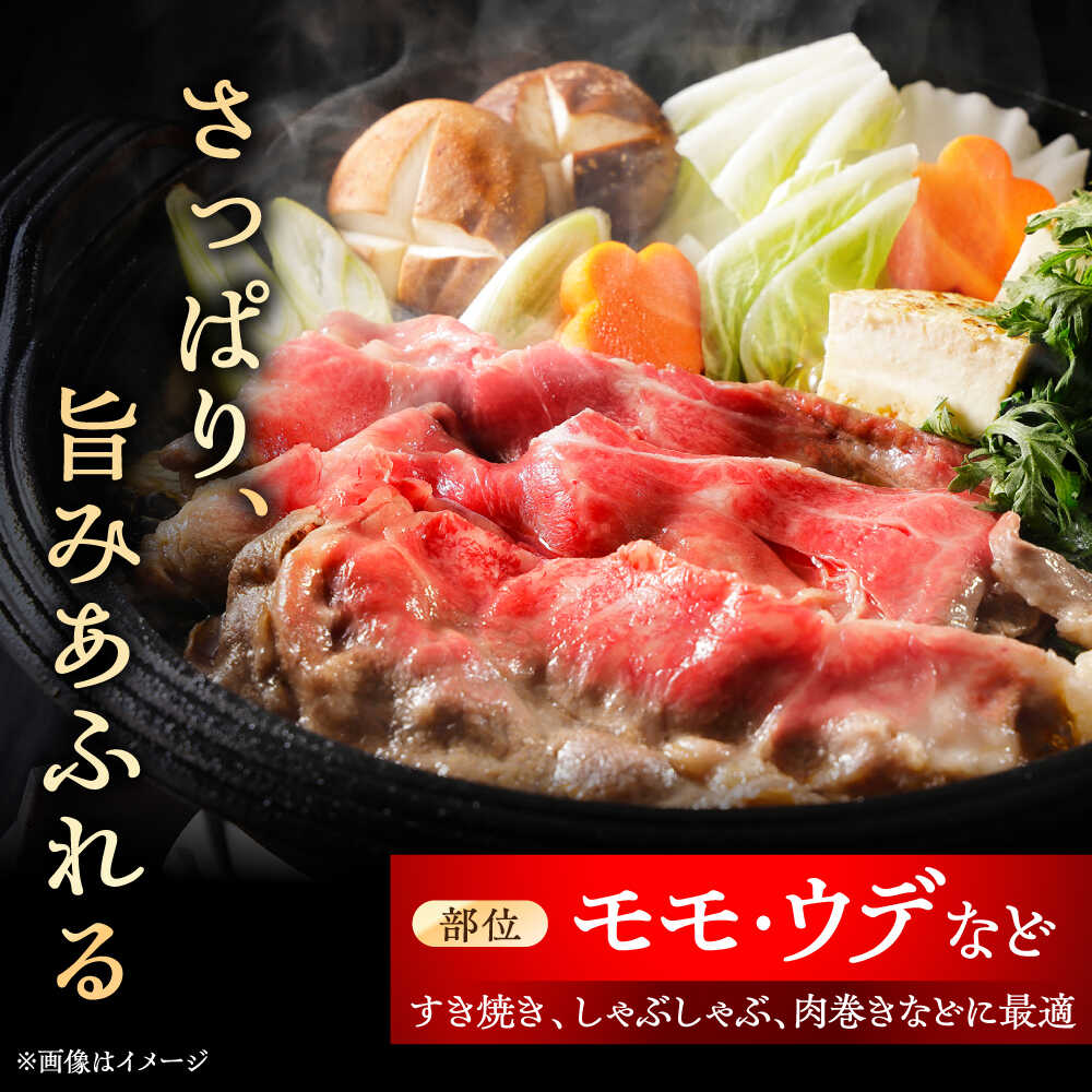 【ふるさと納税】【全6回定期便】瀬戸山麓牛赤身スライス1.2kg（600g×2P）/ 牛肉 お肉 国産 冷凍 / 瀬戸市 / 関屋精肉店[BBBQ080] f232041-seto-10001226 愛知県瀬戸市 サンプル画像3