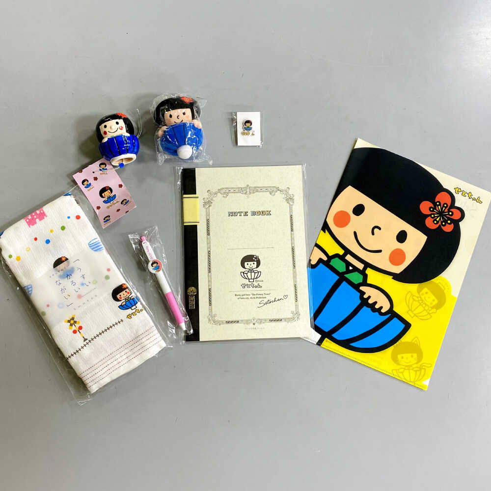 【ふるさと納税】愛知県瀬戸市の看板娘「せとちゃん」グッズセット 7種 / ご当地キャラ ゆるキャラ せとちゃん キャラクター グッズ かわいい / 瀬戸市[BBBV001]