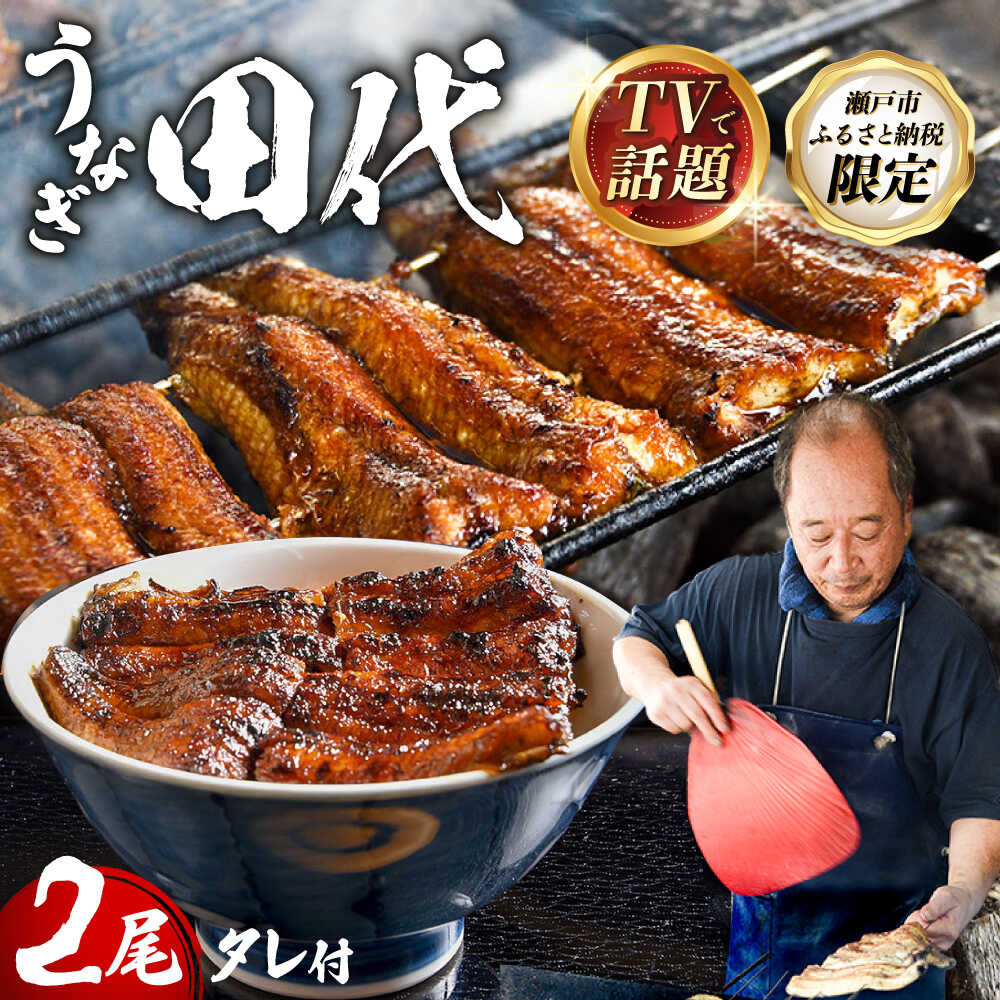 4位! 口コミ数「10件」評価「4.8」【TVで話題沸騰！】 炭火焼き 国産うなぎ 蒲焼 2尾 / 取り寄せ 田代 うなぎ 愛知県 尾張瀬戸 / 瀬戸市 / うなぎ田代[BBCA002]