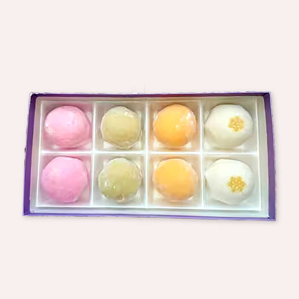 【ふるさと納税】フルーツ大福 8個入（4種類×2個）/ 大福 だいふく フルーツ大福 お取り寄せ スイーツ 和菓子 ギフト / 瀬戸市 / 明乃家[BBCJ001]