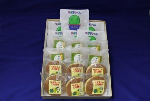 珍しくてかわいい!サボテントリオ(サボテンを使った焼き菓子詰合せ)[お中元対応可]