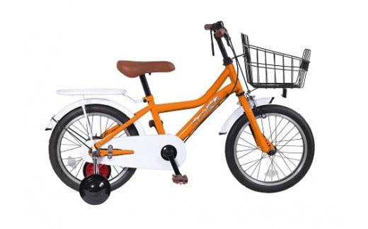 【ふるさと納税】AERO KIDS-160 16型幼児用自転　色：オレンジ