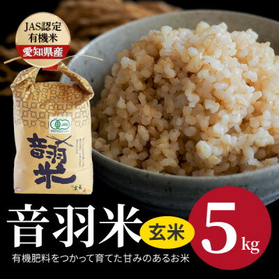 令和5年産 音羽米有機JAS 玄米5kg