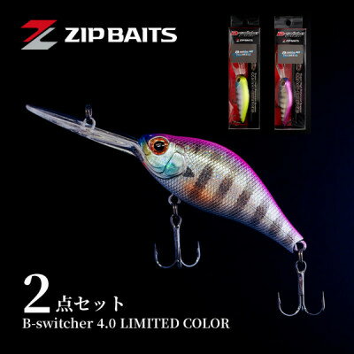 【ふるさと納税】ZIPBAITS B-スイッチャー 4.0 豊川オリジナルカラーセット【1429519】