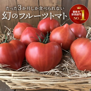 【ふるさと納税】たった3ヶ月しか食べられない 幻 希少 フルーツ トマト ファーストトマト 700g...