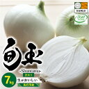 野菜・きのこ(たまねぎ)人気ランク15位　口コミ数「22件」評価「4.68」「【ふるさと納税】 高評価☆4.68 訳あり とにかく甘い 新玉ねぎ 旬玉 7kg 季節ごとの旬玉 玉ねぎ 甘み豊か みずみずしい オニオン 生がおいしい フレッシュ サラダ 玉ねぎステーキ オニオンスープ JGAP認証農場 神重農産 お取り寄せ 愛知県 碧南市 送料無料」