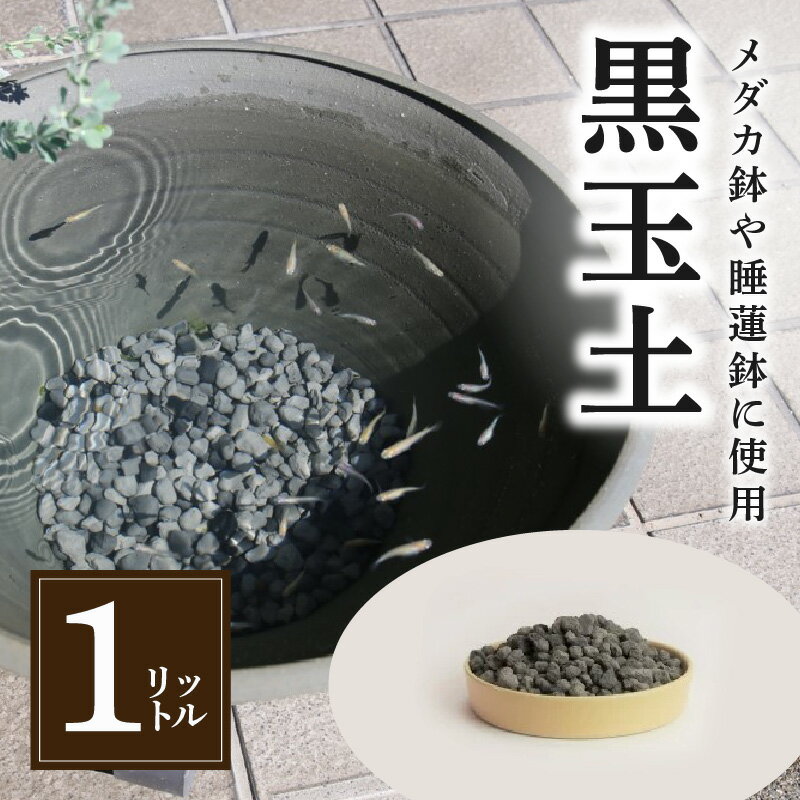 23位! 口コミ数「0件」評価「0」黒玉土 1リットル 多孔質ろ材 多孔質土 いぶし焼き 黒色 いぶし 焼玉土 睡蓮鉢 メダカ鉢用 繰り返し 使用 可能 アクアリウム ペット ･･･ 