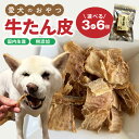 【ふるさと納税】犬 おやつ 牛たん皮 40g 3個 6個 選べる 小分け 愛犬のおやつ 間食用 ペットフード 安心 国内生産 愛犬 ワンちゃん わんこ 喜ぶ 簡...