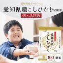 【ふるさと納税】米 愛知県産 コシヒカリ 100kg 令和7年産 精米 回数 選べる 白米 国産 安心 安全 ヤマトライス 冷めてもおいしい ツヤ おにぎり お弁当 お米 食品 食べ物 お取り寄せ 愛知県 碧南市 送料無料