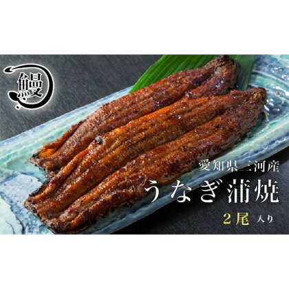 No.142 うなぎの蒲焼2尾 ／ 鰻 ウナギ かば焼き 花心亭 送料無料 愛知県