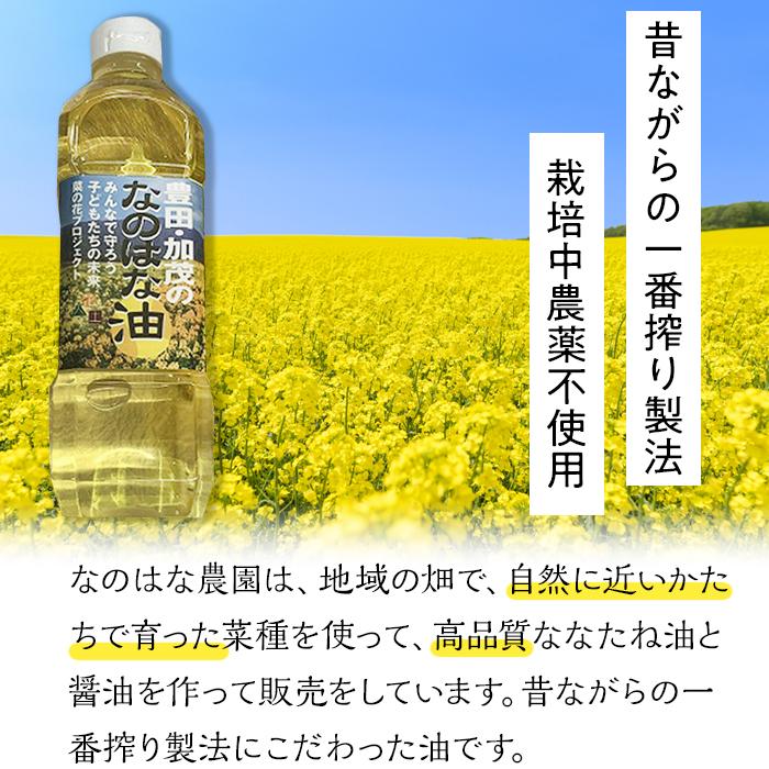 【ふるさと納税】【定期便6ケ月】＜愛知県産菜種100％使用＞なのはな油600g×2本 | 愛知県 愛知 豊田市 豊田 楽天ふるさと 納税 返礼品 支援品 支援 特産品 名産品 食品 食べ物 油 あぶら 菜種油 なたね油 食用油 植物油 料理 調理 植物油脂 なのはな油 国産 日本 お土産