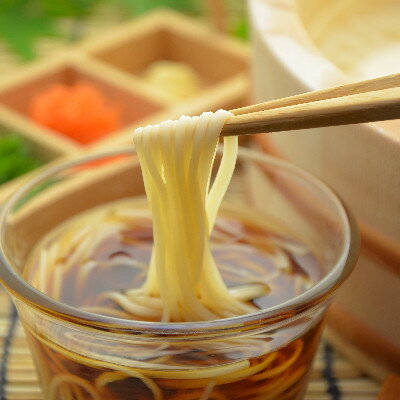【ふるさと納税】【期間限定】和泉手延べ麺　半生もどし長そうめん　たつみ麺店【1297419】