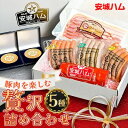 【ふるさと納税】「豚肉を楽しむ」 安城ハム ソーセージ等 5種贅沢詰め合わせ!DJセット デンパークハム工房内製造【配送不可地域:離島】【1632733】