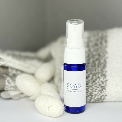 SOAK/M 肌に優しいシルク配合のふきとり石鹸水ミストタイプ 20mL