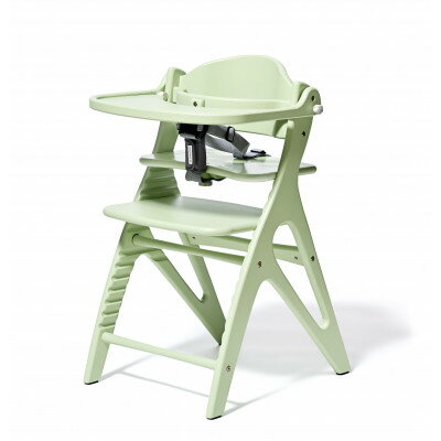 yamatoyaベビーチェア アッフルソルベチェア マスカット セーフティチェアベルト付き