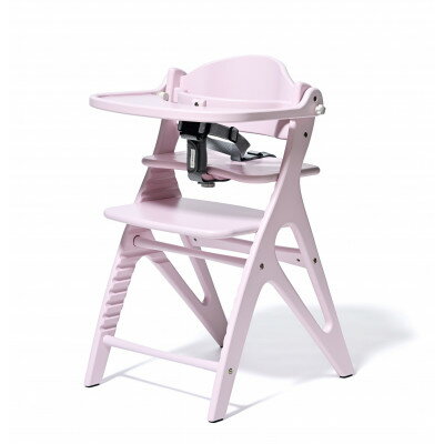 yamatoyaベビーチェア アッフルソルベチェア ピーチ セーフティチェアベルト付き