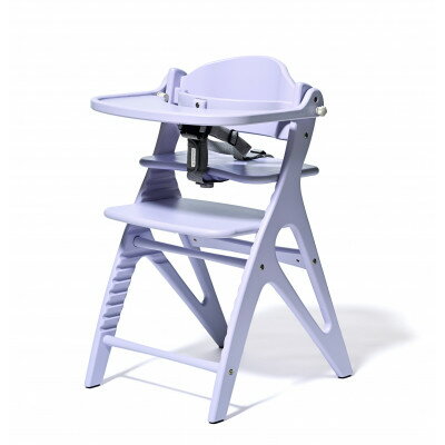 yamatoyaベビーチェア アッフルソルベチェア グレープ セーフティチェアベルト付き