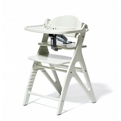 yamatoyaベビーチェア アッフルソルベチェア ココナッツ セーフティチェアベルト付き