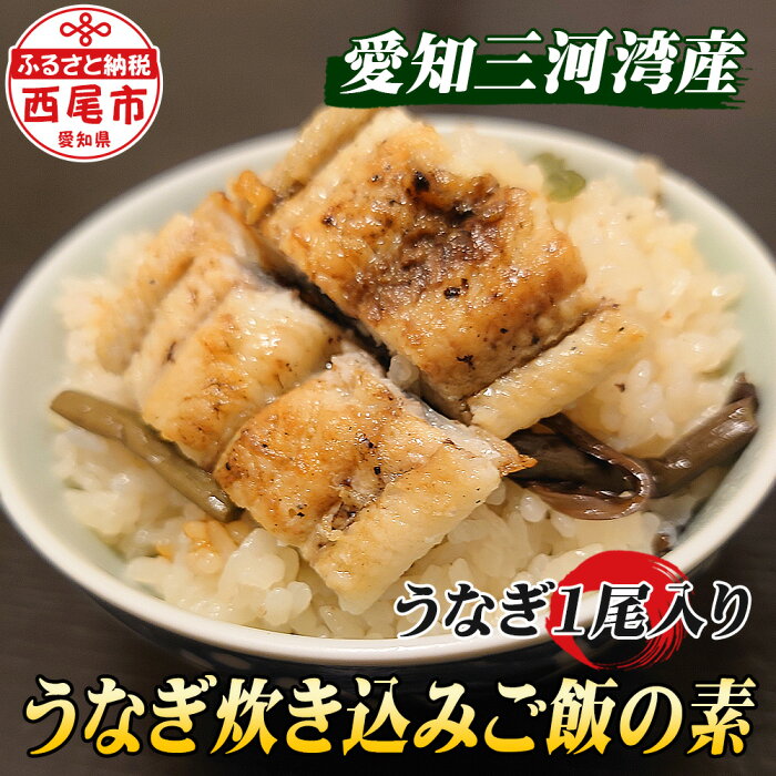 【ふるさと納税】A089.一色産うなぎの炊き込みご飯の素【冷蔵便】無添加 国産 三河産 日本産 愛知県産 鰻 白焼き MB