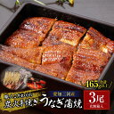 【ふるさと納税】炭火手焼きうなぎ蒲焼3尾 化粧箱入(1尾あたり155g以上)・S061 鰻の蒲焼き 蒲焼 ウナギ 一色産うなぎ 冷凍 おかず 特産品 ブランド ...