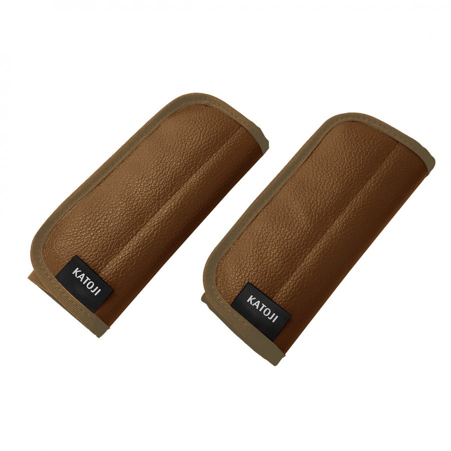 【ふるさと納税】10-14_ベビーカー用 抗菌ハンドルカバー（ブラウン）