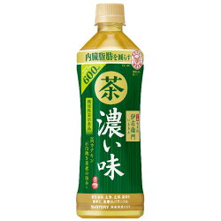 【ふるさと納税】10‐17_サントリー 伊右衛門 濃い味 600ml 24本（1ケース）｜ お茶 清涼飲料 ペットボトル 緑茶 1ケース 24本 お食事 食事 飲料 ドリンク 飲料類 サントリー緑茶 機能性表示食品 茶カテキン 内臓脂肪 高カテキン･･･ 画像1