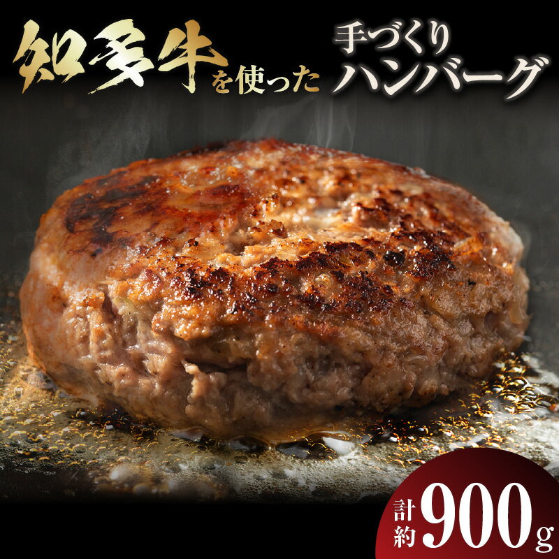 知多牛 手作りハンバーグ [150g×6個入り] 国産牛 牛肉 豚肉 ハンバーグ 惣菜 肉汁たっぷり ブランド牛 グルメ 冷凍 簡単調理 煮込みハンバーグ デミグラスハンバーグ お取り寄せ 子供 人気 送料無料