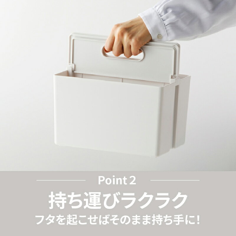【ふるさと納税】かるコン レギュラー 収納ボックス 収納 片付け ボックス 仕分け 組み合わせ可能 愛知県 小牧市 送料無料 [3]