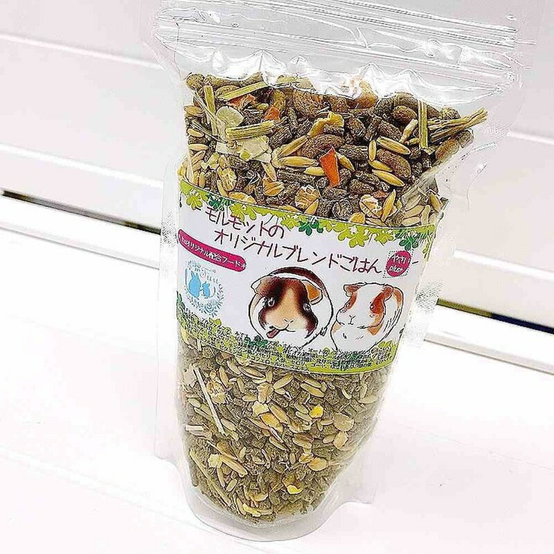 【ふるさと納税】fuu うまうまセレクション モルモットのオリジナルブレンドごはん 容量 選べる　［ やさいプラス 小動物用 バランス 栄養食 ペットフード 餌 えさ エサ ］