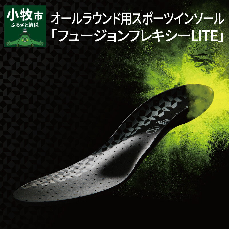 【ふるさと納税】オールラウンド用スポーツインソール「フュージョンフレキシーLITE」インソール 衝撃吸収 中敷き