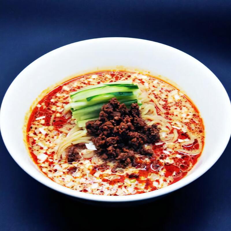 【ふるさと納税】自家製麺 いづみ 本格 四川 冷やし 担々麺 4食 セット ミシュランガイド 掲載 芽菜 炸醤 肉味噌 辣油 芝麻醤 スープ こだわり 麺 ミシュランプレート お取り寄せ お取り寄せグルメ 愛知県 小牧市 送料無料のサムネイル