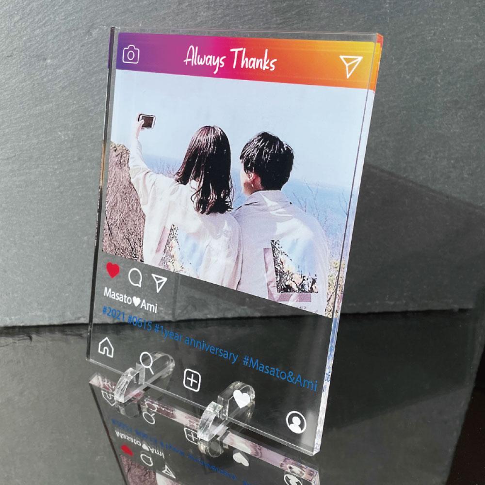 [ SNS風フォトフレーム ]