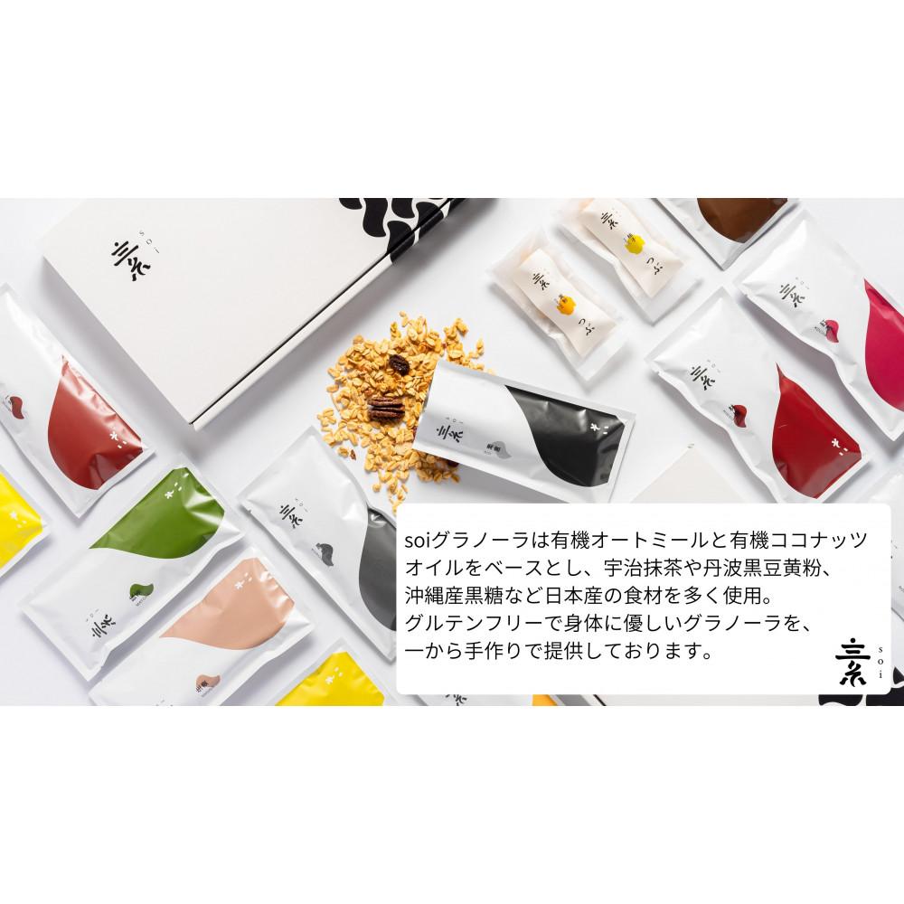 【ふるさと納税】soi 定番グラノーラ7種BOX | 食べ比べ 詰め合わせ 果物 ナッツ オートミール オーツ麦 朝食 食品 朝ごはん お取り寄せ 愛知県 大府市