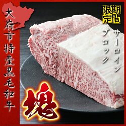 【ふるさと納税】期間限定 数量限定 大府 特選 サーロイン 塊肉 1kg | 肉 牛肉 お肉 にく バーベキュー キャンプ パーティ アウトドア 黒毛和牛 冷凍 お取り寄せ グルメ 人気 おすすめ 事業者 生産者 支援 愛知県 大府市･･･ 画像2