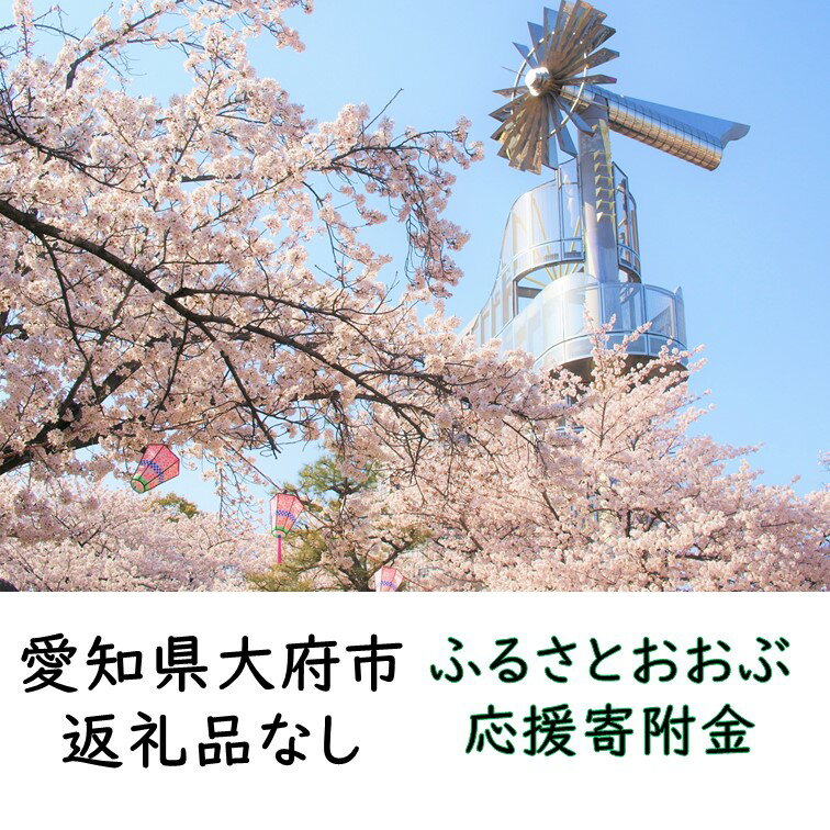 【ふるさと納税】楽天限定 返礼品なし 愛知県 大府市 ふるさとおおぶ応援寄附金