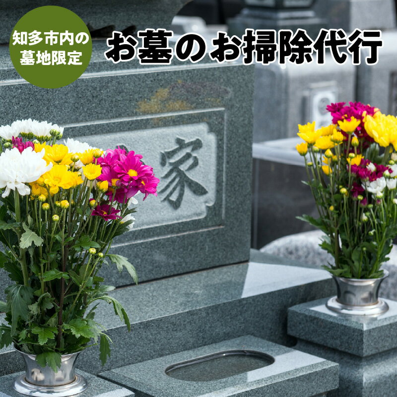 【ふるさと納税】知多市ふるさと墓地清掃（1回分） ／ お墓 掃除 クリーニング サービス 愛知県
