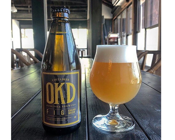 【ふるさと納税】OKD KOMINKA BREWING クラフトビール FIG ICHIJIKU WEIZEN 3本セット＆オリジナルオープナー Ι お酒 ヴァイツェン 地ビール ビール イチジクのお酒 フィグ 愛知県 特産品 送料無料