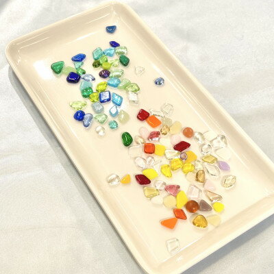 【ふるさと納税】ワクワクキットL・接着剤でガラスのアクセサリーづくり【1517962】