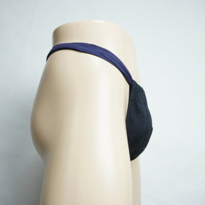 【ふるさと納税】黒猫ふんどし　男性用　2種セット　三河木綿生地【1678473】