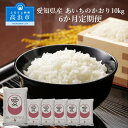 【ふるさと納税】愛知県産 あいちのかおり10kg 6か月定期...
