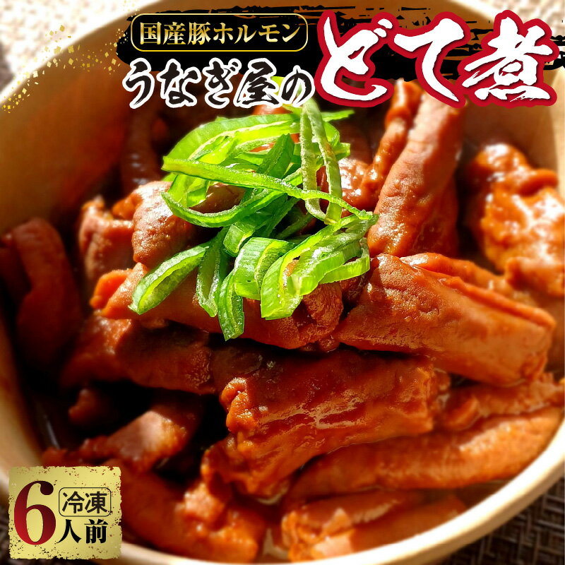 【ふるさと納税】うなぎ屋自慢の秘伝のタレを使ったどて煮 豚ホルモン 国産 どて煮 真空 冷凍 6人前 秘伝のタレ たれ 甘みそ 赤味噌 昼食 夕飯 おかず お取り寄せ お取り寄せグルメ 愛知県 高…