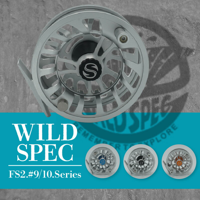 【ふるさと納税】Wild Spec / FS2.#9 / 10.series【選べるカラー】リール 【右巻き・左巻き 選択可】【マットシルバー/ティールブルー/コパゴールド/マットブラック】フライフィッシングも楽しむことができるリール 釣り具 釣具 つり 釣り用品 フィッシングギア 送料無料