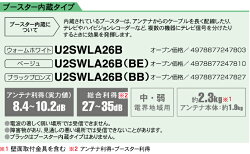 【ふるさと納税】地デジアンテナ　スカイウォーリー26素子相当（ブースター内蔵）【ウォームホワイト】　【電化製品・雑貨・日用品】 画像2