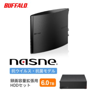 ڤդ뤵ǼǡBUFFALO/Хåե nasneRˡϿ̳ĥHDD 6TBåȡ  쥳 ϡɥǥ ̥ϡɥǥ Ͽ ƥ ưİ ޥۤǥƥ 