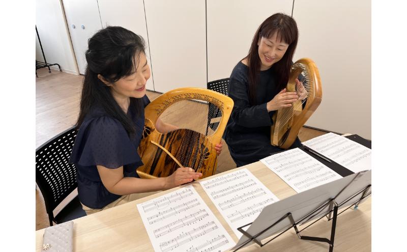 【ふるさと納税】アフロディーテの竪琴　演奏教室チケット レッスン 体験 チケット 楽器 愛知県 日進市 f232301-nisshin-10001034 愛知県日進市 サンプル画像2