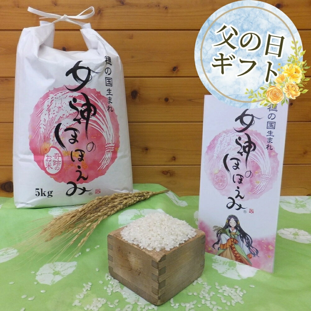 【ふるさと納税】【父の日】渥美半島田原市産 穂の国 ブランド米 『女神のほほえみ』 5kg